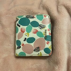 Fossil cactus Bifold wallet